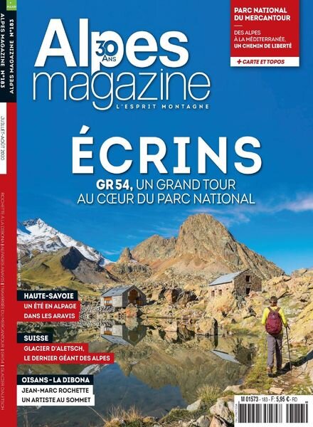 Alpes Magazine – Juillet-Aout 2020 Cover