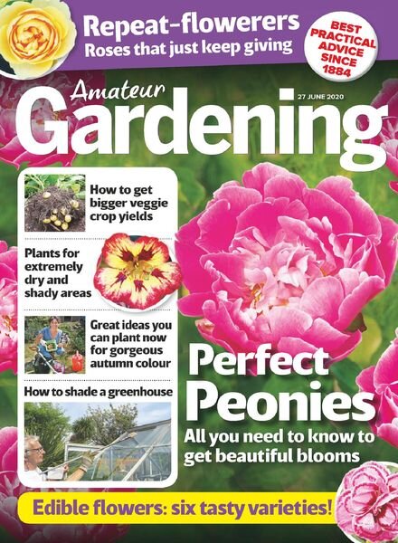 Amateur Gardening – 27 June 2020 Cover