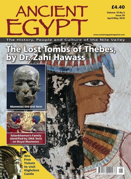 Ancient Egypt – April-May 2010 Cover