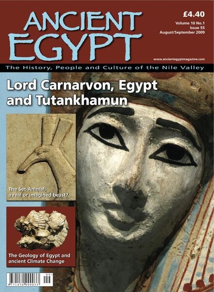 Ancient Egypt – August – September 2009 Cover