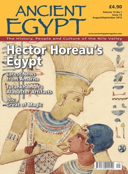 Ancient Egypt – August-September 2012 Cover