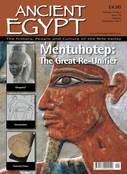 Ancient Egypt – August-September 2013 Cover