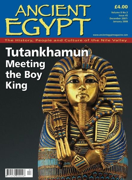 Ancient Egypt – December 2007 – January 2008 Cover