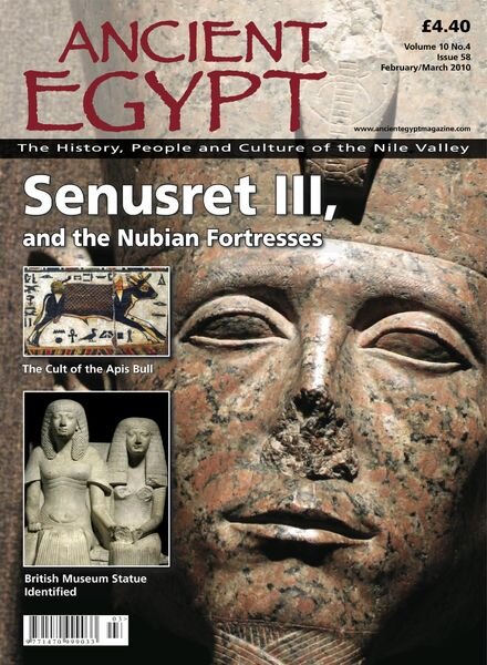 Ancient Egypt – February – March 2010 Cover
