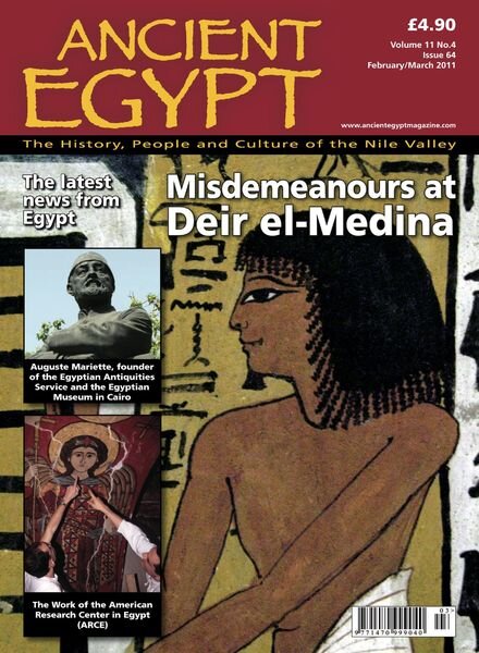 Ancient Egypt – February-March 2011 Cover