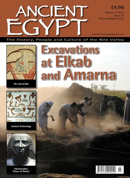 Ancient Egypt – February- March 2013 Cover