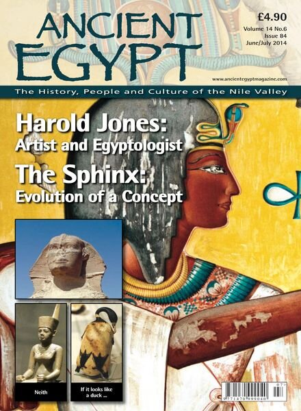 Ancient Egypt – June-July 2014 Cover