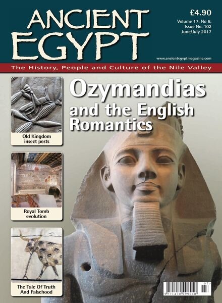 Ancient Egypt – June – July 2017 Cover