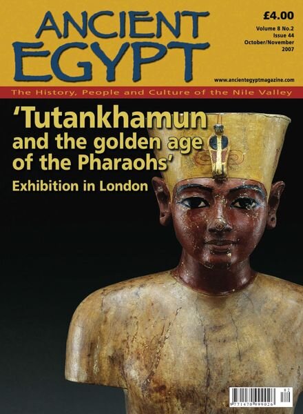 Ancient Egypt – October-November 2007 Cover