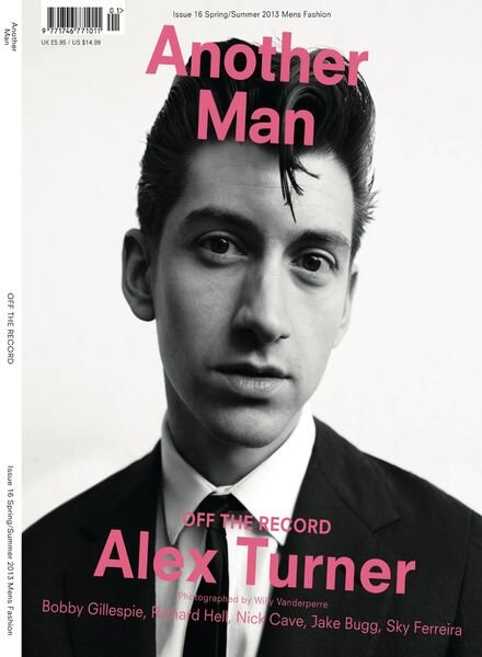 AnOther Man – Spring- Summer 2013 Cover