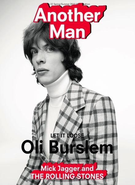 AnOther Man – Spring – Summer 2016 Cover