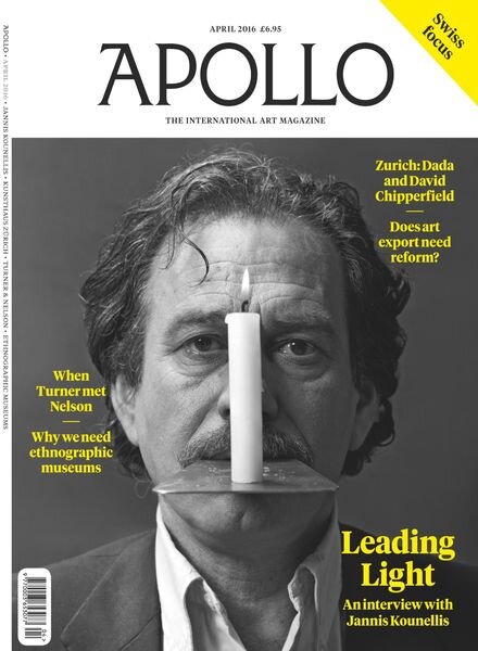 Apollo Magazine – April 2016 Cover