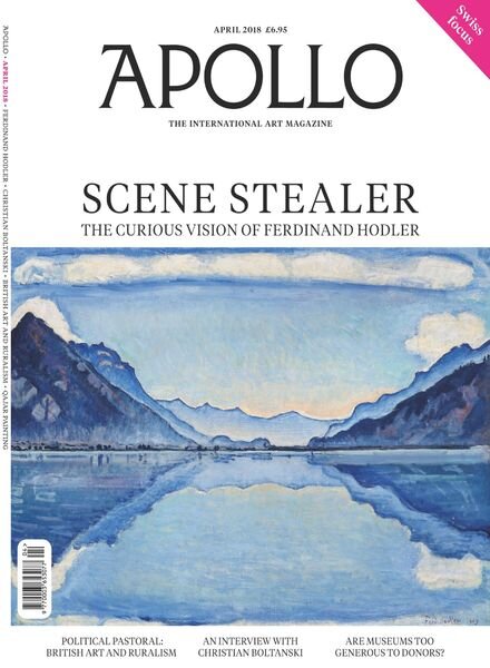 Apollo Magazine – April 2018 Cover