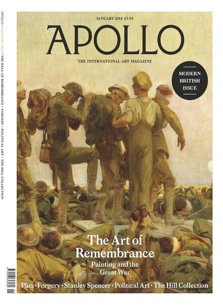 Apollo Magazine – January 2014 Cover