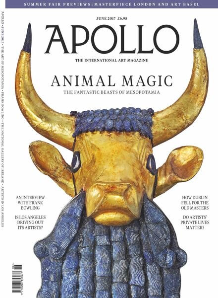 Apollo Magazine – June 2017 Cover