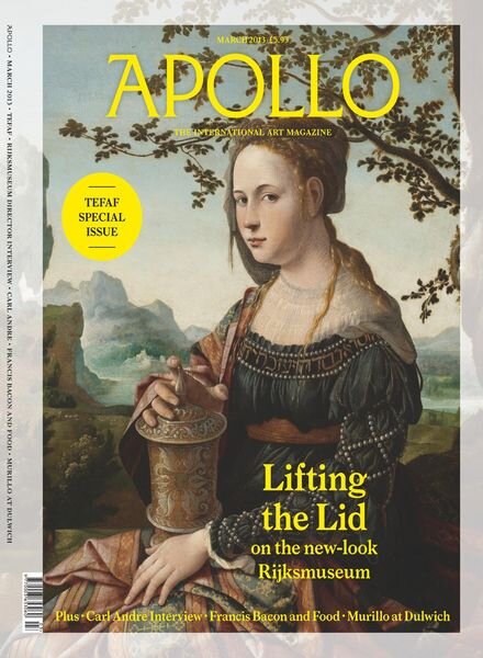 Apollo Magazine – March 2013 Cover