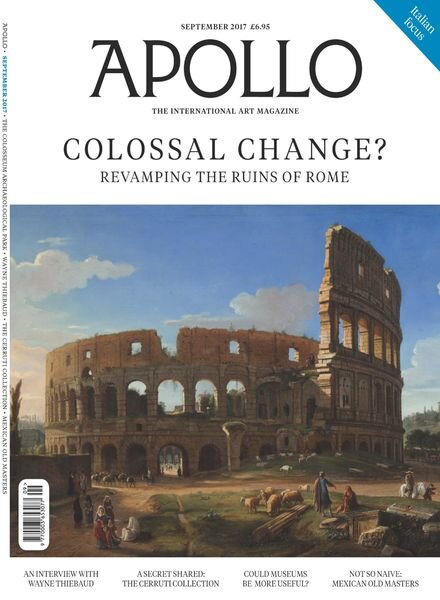 Apollo Magazine – September 2017 Cover