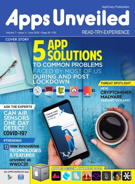 Apps Unveiled – July 2020 Cover