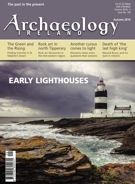 Archaeology Ireland – Autumn 2014 Cover