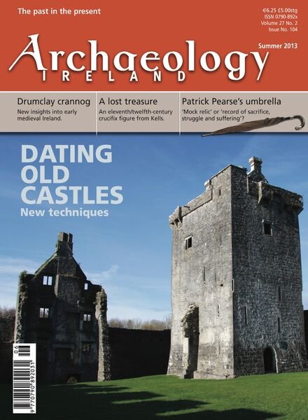 Archaeology Ireland – Summer 2013 Cover