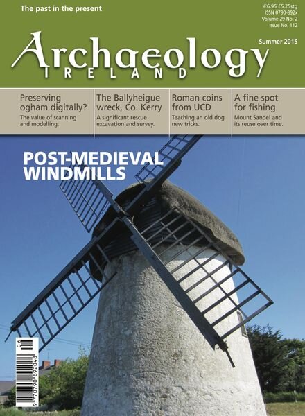 Archaeology Ireland – Summer 2015 Cover