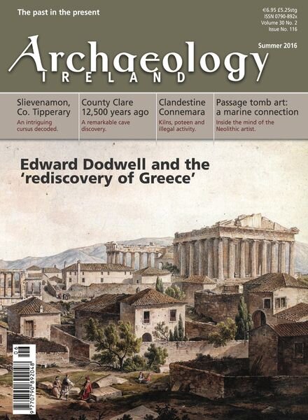 Archaeology Ireland – Summer 2016 Cover