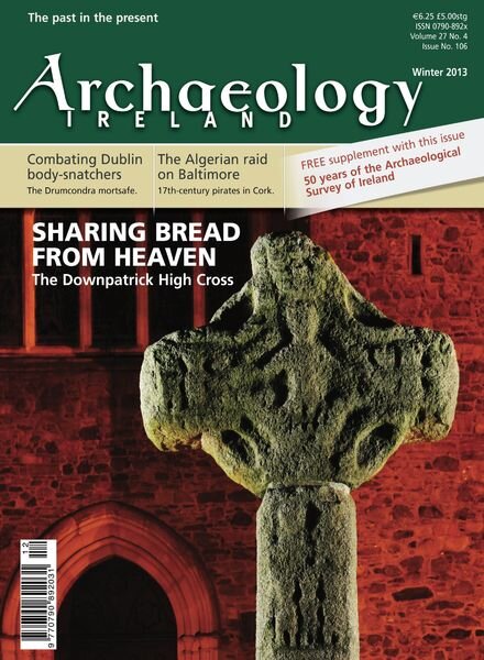 Archaeology Ireland – Winter 2013 Cover