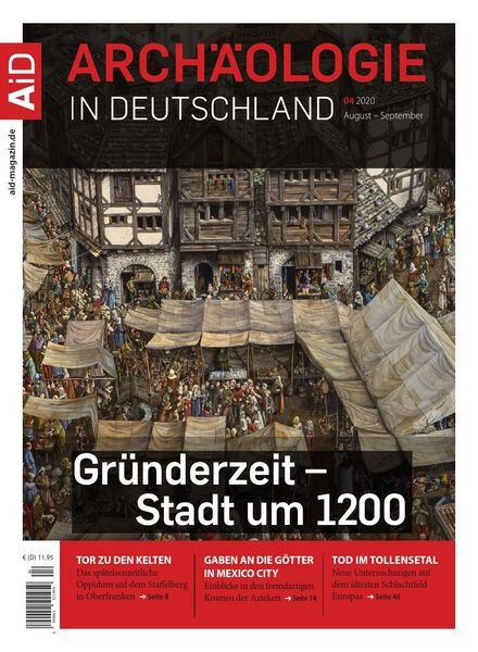Archaologie in Germany – August-September 2020 Cover