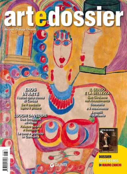Art e Dossier – Luglio-Agosto 2020 Cover