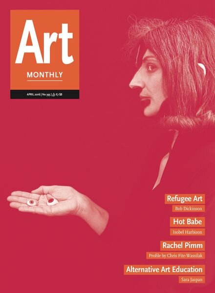 Art Monthly – April 2016 Cover