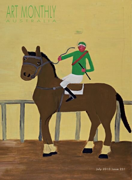 Art Monthly Australasia – Issue 231 Cover