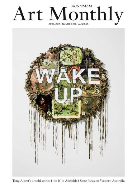 Art Monthly Australasia – Issue 278 Cover