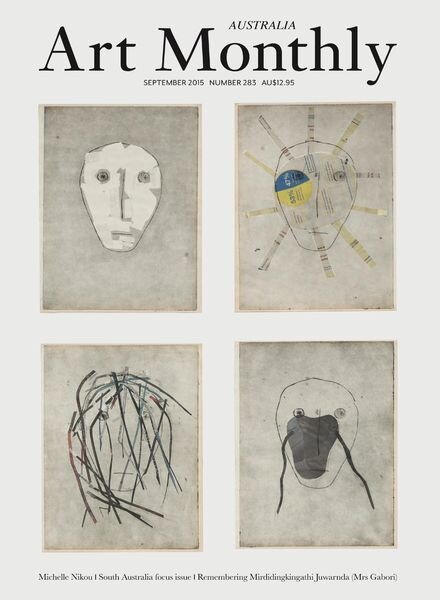 Art Monthly Australasia – Issue 283 Cover
