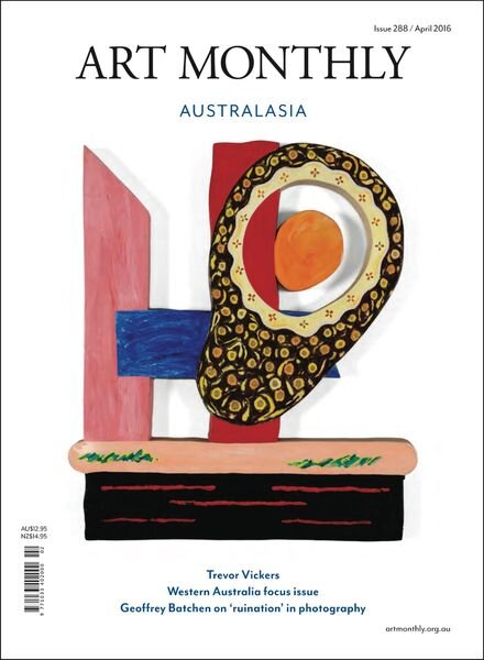 Art Monthly Australasia – Issue 288 Cover