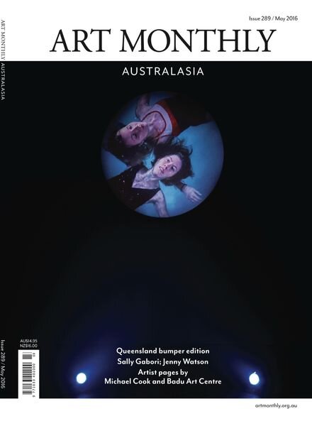 Art Monthly Australasia – Issue 289 Cover