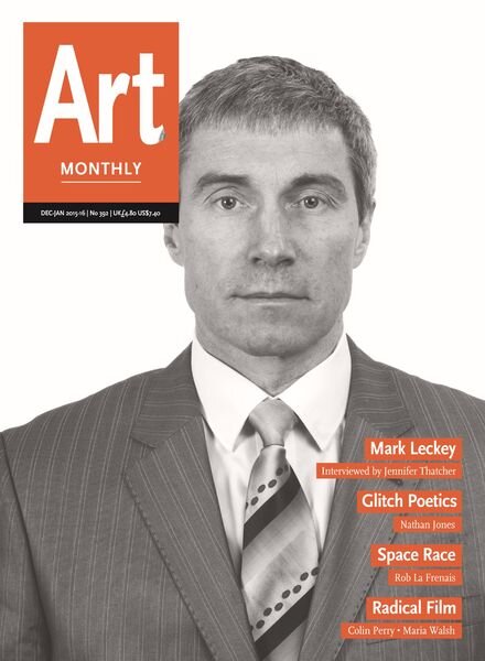 Art Monthly – December-January 2015-16 Cover