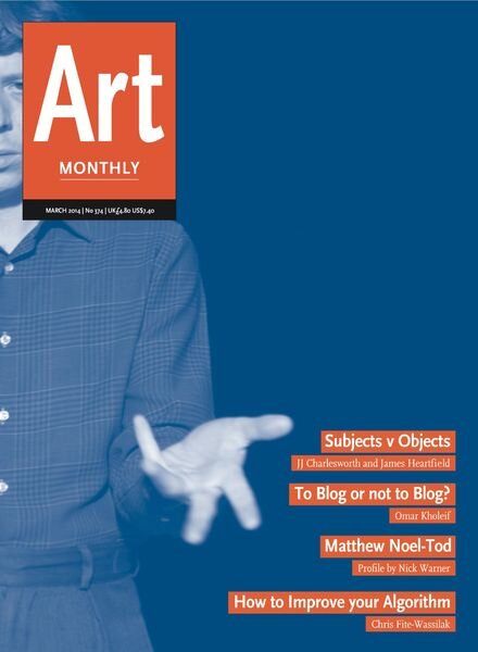 Art Monthly – March 2014 Cover