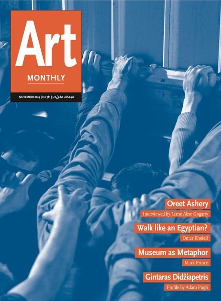Art Monthly – November 2014 Cover