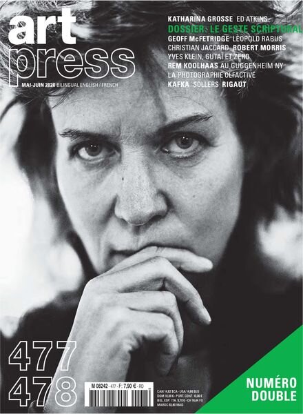 Art Press – Mai-Juin 2020 Cover