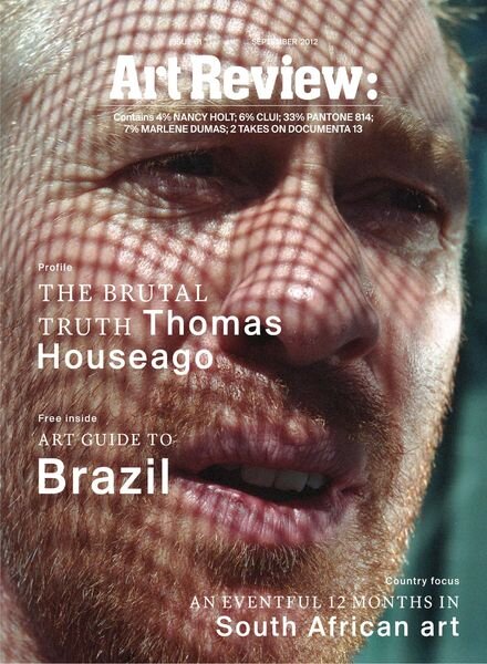 ArtReview – September 2012 Cover