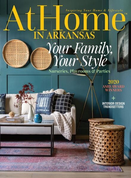 At Home in Arkansas – August 2020 Cover