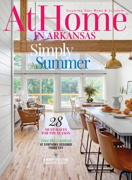 At Home in Arkansas – July 2020 Cover