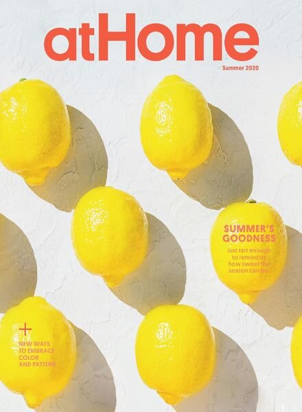 atHome – Summer 2020 Cover