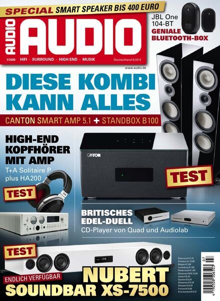 Audio – Juli 2020 Cover