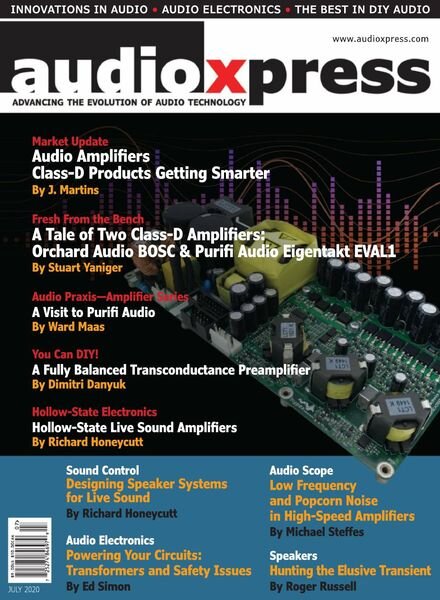 audioXpress – July 2020 Cover