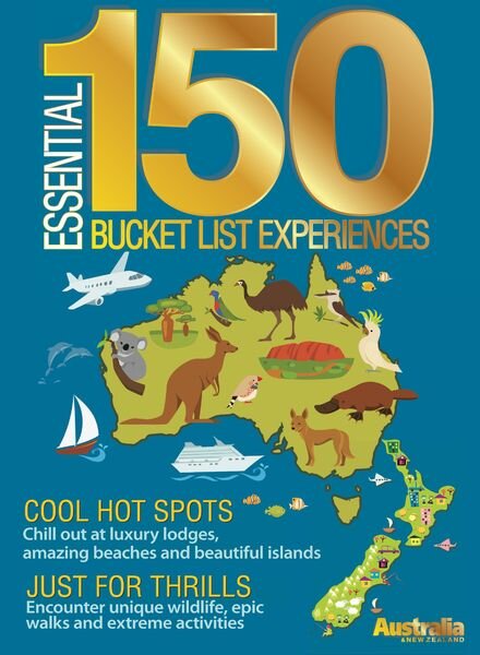 Australia & New Zealand – 150 Essential Bucket List Experiences Cover