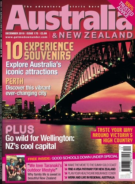 Australia & New Zealand – December 2019 Cover
