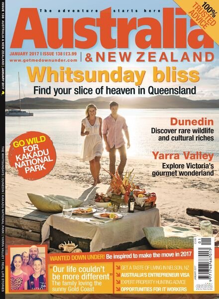 Australia & New Zealand – January 2017 Cover