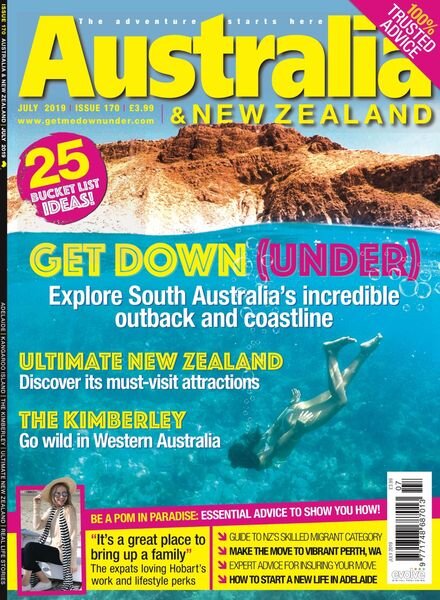 Australia & New Zealand – July 2019 Cover