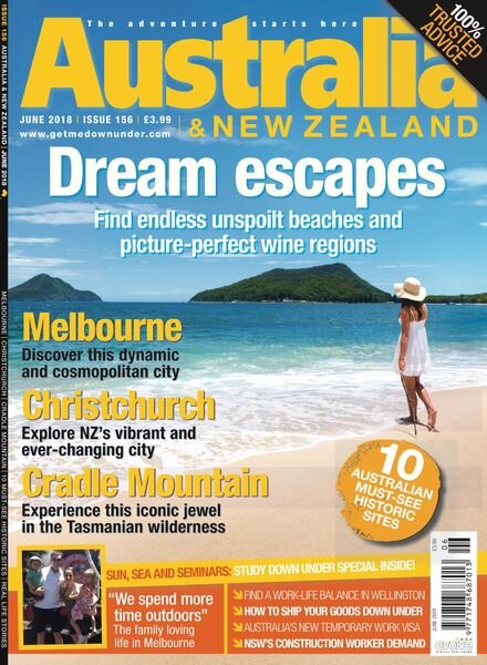 Australia & New Zealand – June 2018 Cover